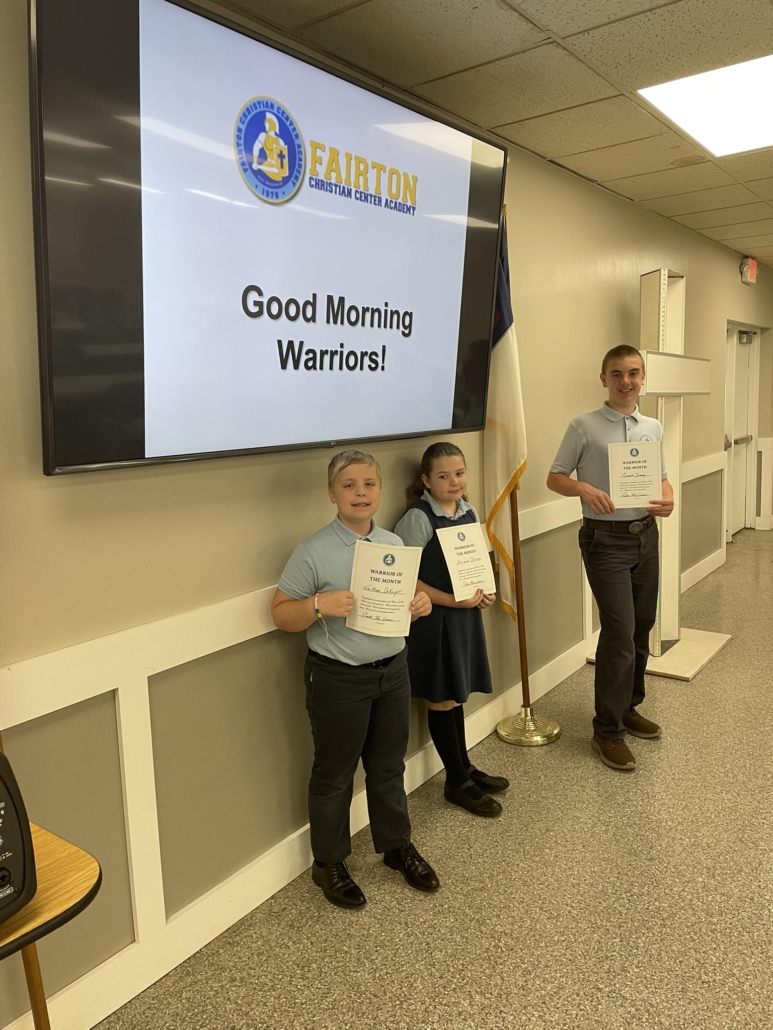 Warrior of the Month